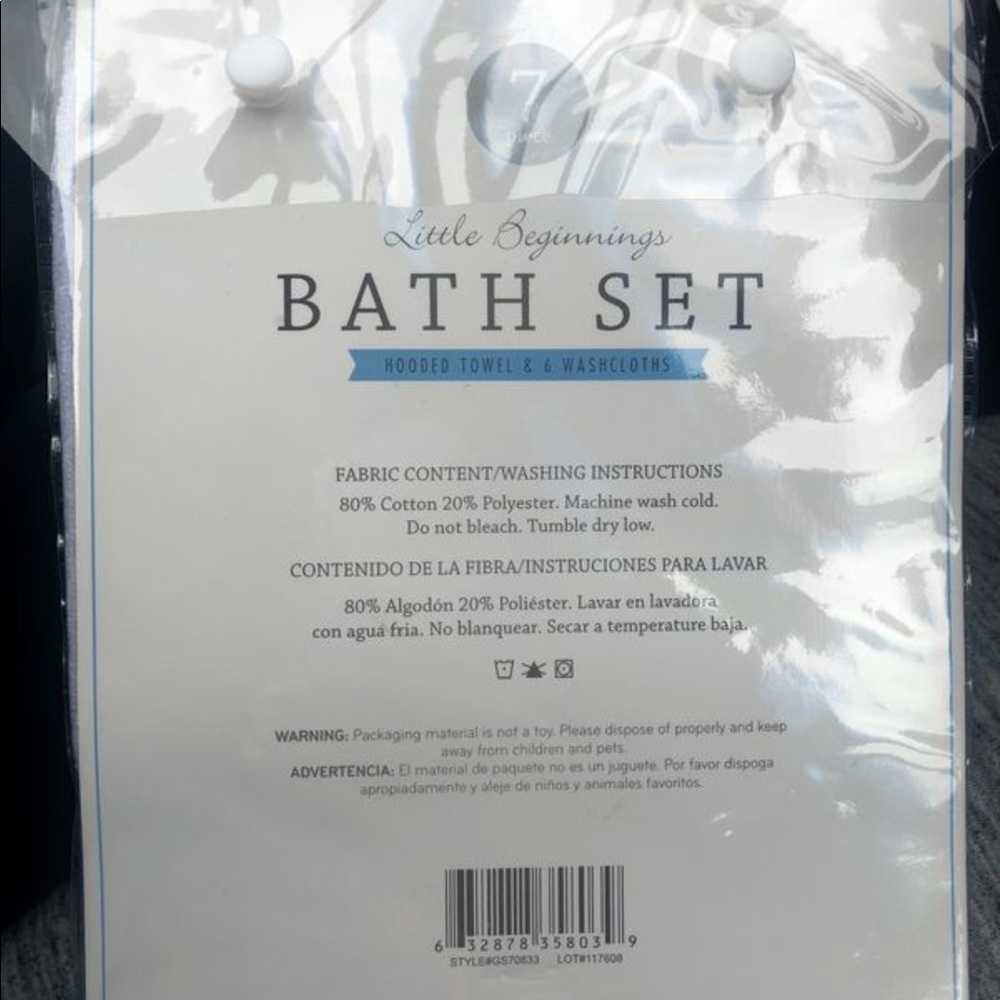 Baby Bath Set